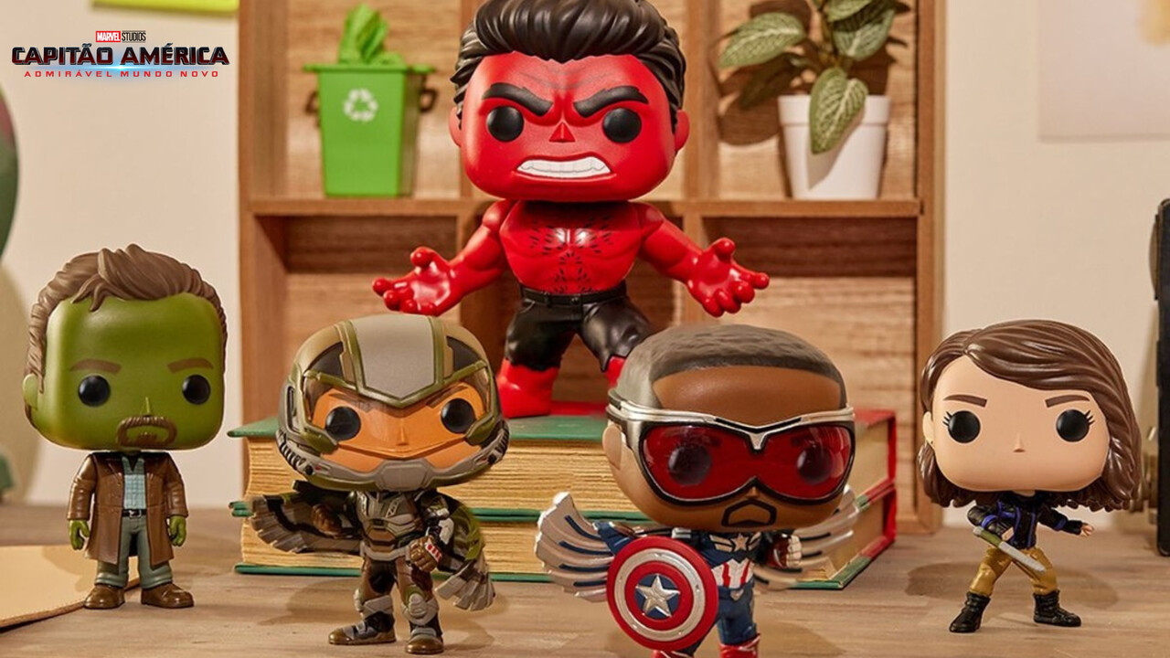 Candide lança novos Funkos do Capitão América para celebrar nova fase da Marvel