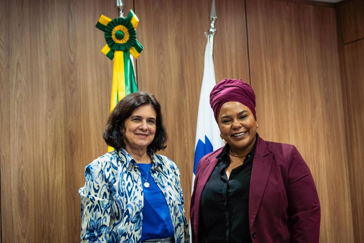 Dandara se reúne com ministra da saúde, Nísia Trindade, para discutir situação da saúde pública após queimadas