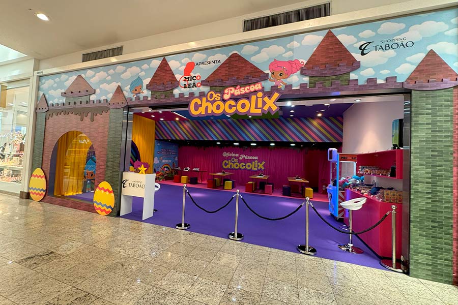 Shopping Taboão e Os Chocolix anunciam oficina de atividades para a Páscoa com entrada gratuita